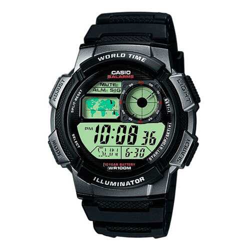 Наручные часы электронные мужские Casio Illuminator Collection AE-1000W-1B в Кальцедония