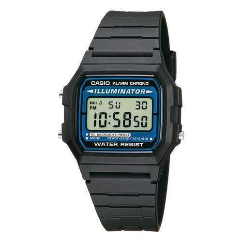 Наручные часы электронные мужские Casio Illuminator Collection F-105W-1A в Кальцедония