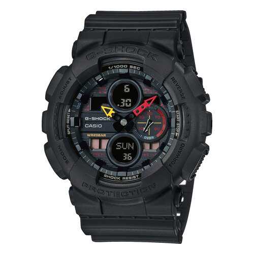 Японские наручные часы Casio G-SHOCK GA-140BMC-1AER с хронографом в Кальцедония