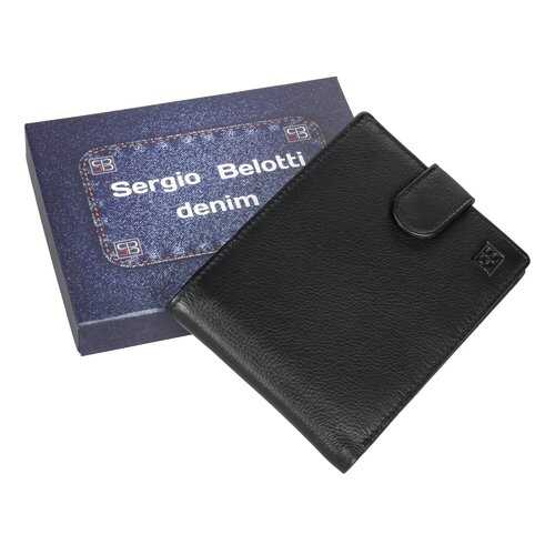 Портмоне мужское Sergio Belotti 533-02 denim black в Кальцедония