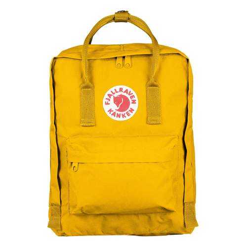 Рюкзак Fjallraven Kanken 141, цвет: желтый, 16 л в Кальцедония