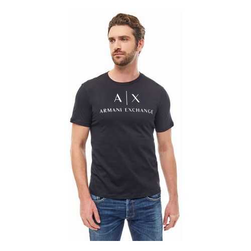 Футболка мужская Armani Exchange 8NZTCJ Z8H4Z черная XL в Кальцедония