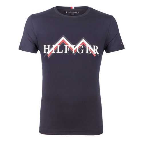 Футболка мужская Tommy Hilfiger MW0MW12521 DW5 синяя 2XL в Кальцедония