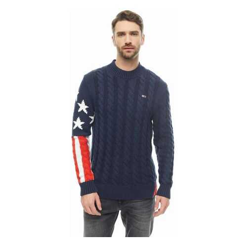 Свитер мужской Tommy Jeans DM0DM06997 0G0 синий XL в Кальцедония