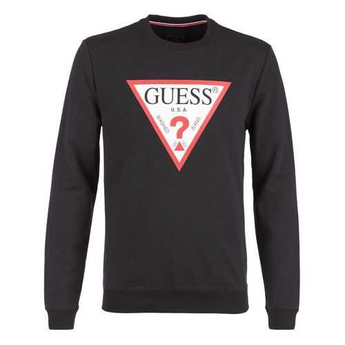 Свитшот мужской Guess M01Q37-K6ZS0 черный XXL в Кальцедония