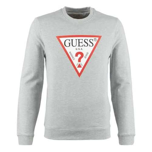 Свитшот мужской Guess M0YQ37-K7ON0 серый XL в Кальцедония