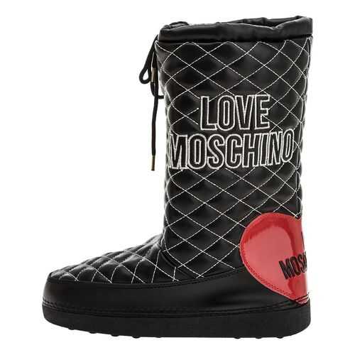 Дутики женские Love Moschino JA24182G08JA100A черные 35 RU в Кальцедония