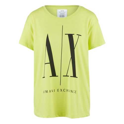 Футболка женская Armani Exchange 8NYTCX YJG3Z желтая S в Кальцедония