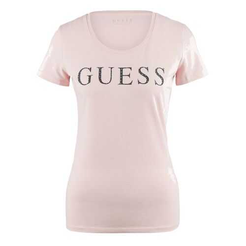 Футболка женская Guess W0YI0F-J1300 розовая L в Кальцедония