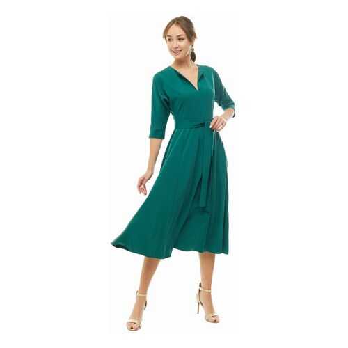 Платье женское D&M by 1001DRESS DM01482GR green зеленое M INT в Кальцедония